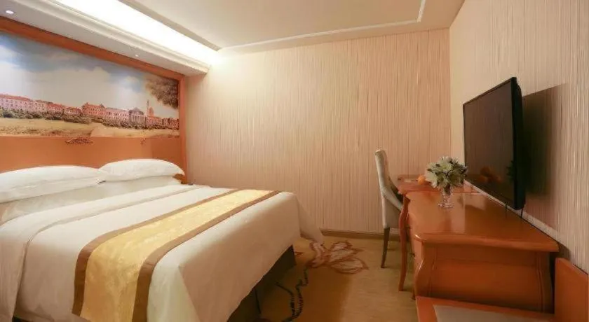 Bed in Vienna Hotel Xi'an Zhonglou