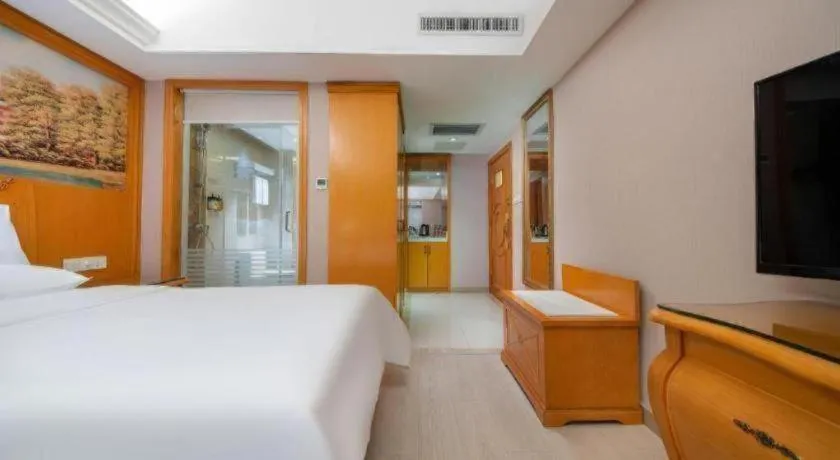 Bed in Vienna Hotel Xi'an Zhonglou