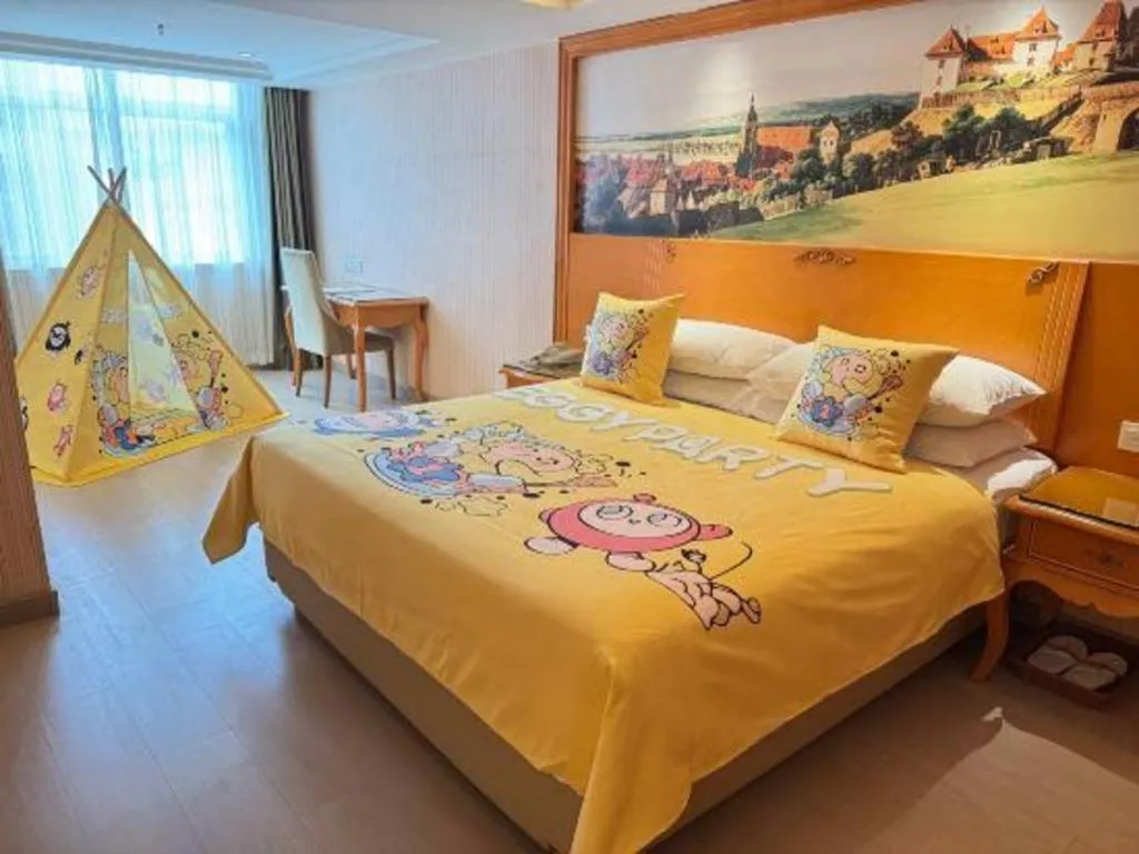 Bed in Vienna Hotel Xi'an Zhonglou