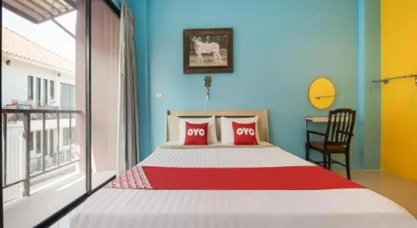 Bed in OYO 314 The Space Huahin