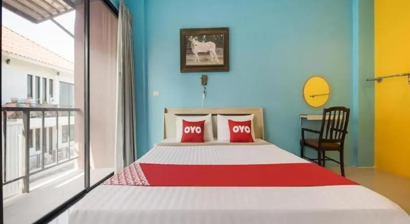 Bed in OYO 314 The Space Huahin