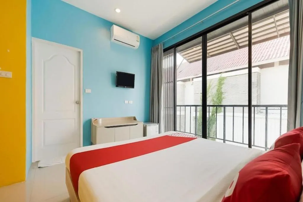 Bed in OYO 314 The Space Huahin