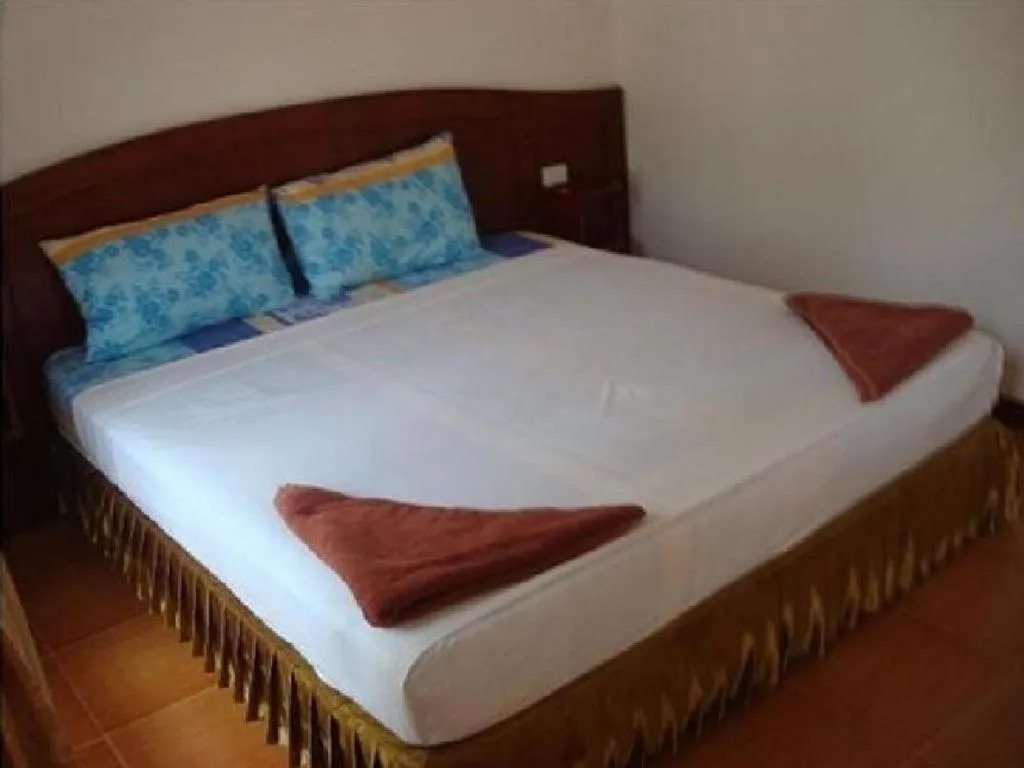 Bed in Lucky Mother Bungalow