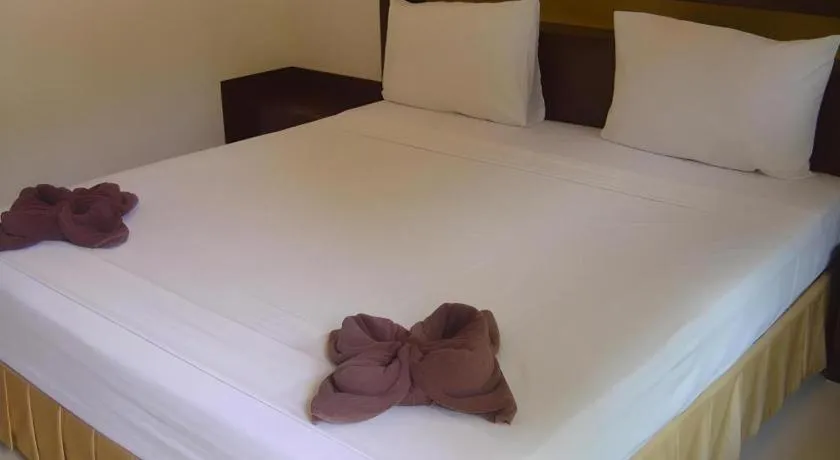 Bed in Lucky Mother Bungalow