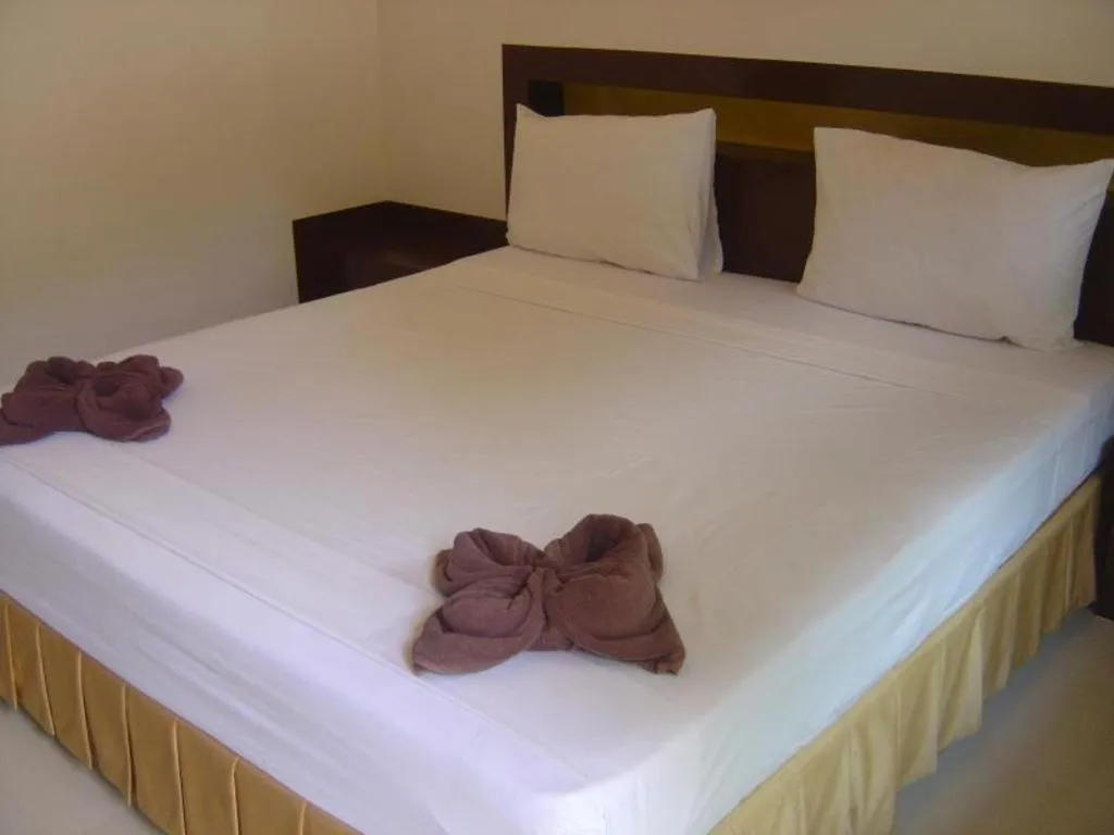 Bed in Lucky Mother Bungalow