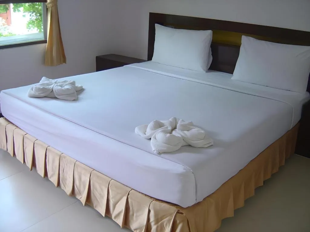 Bed in Lucky Mother Bungalow