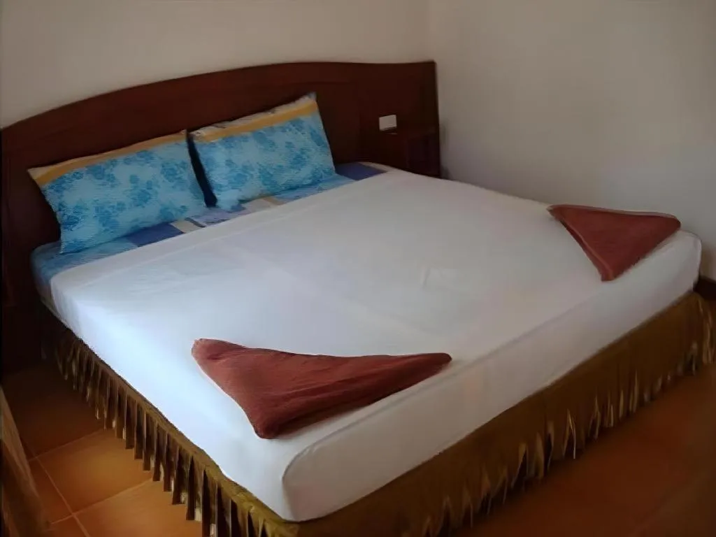 Bed in Lucky Mother Bungalow