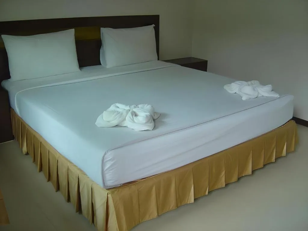 Bed in Lucky Mother Bungalow