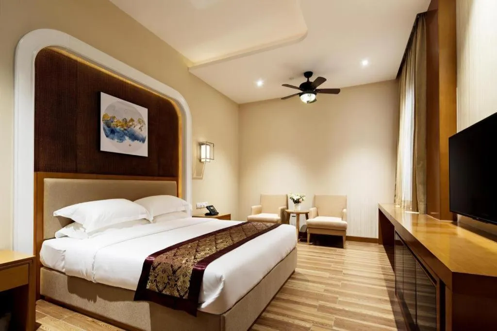 Bed in Cheermore Recreation Hotel 广州志懋元生态水疗休闲酒店