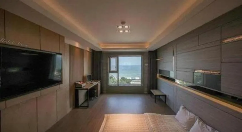 Bed in Pohang Hotel View