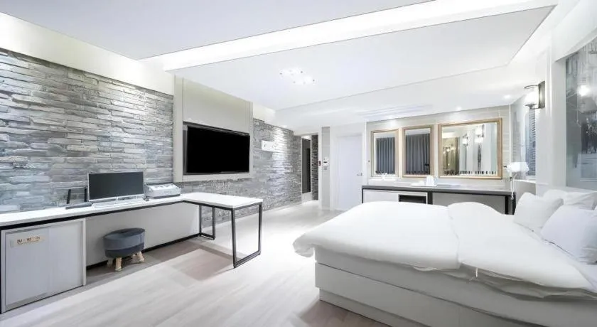 Bed in Pohang Hotel View