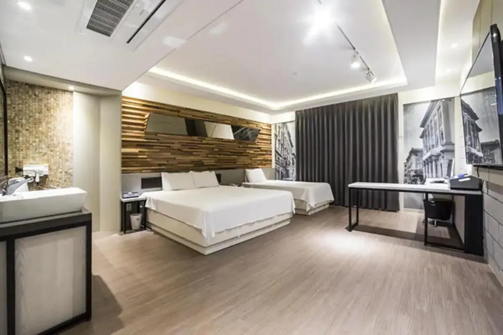 Bed in Pohang Hotel View