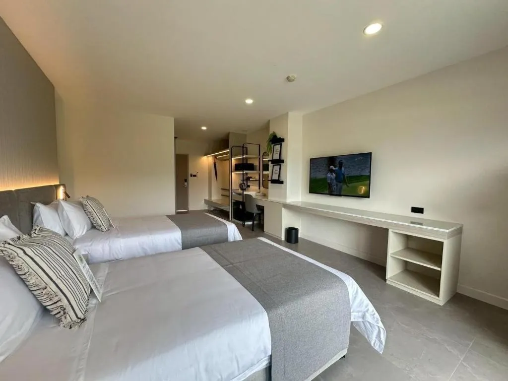 Bed in Royal Hills Golf Resort and Spa