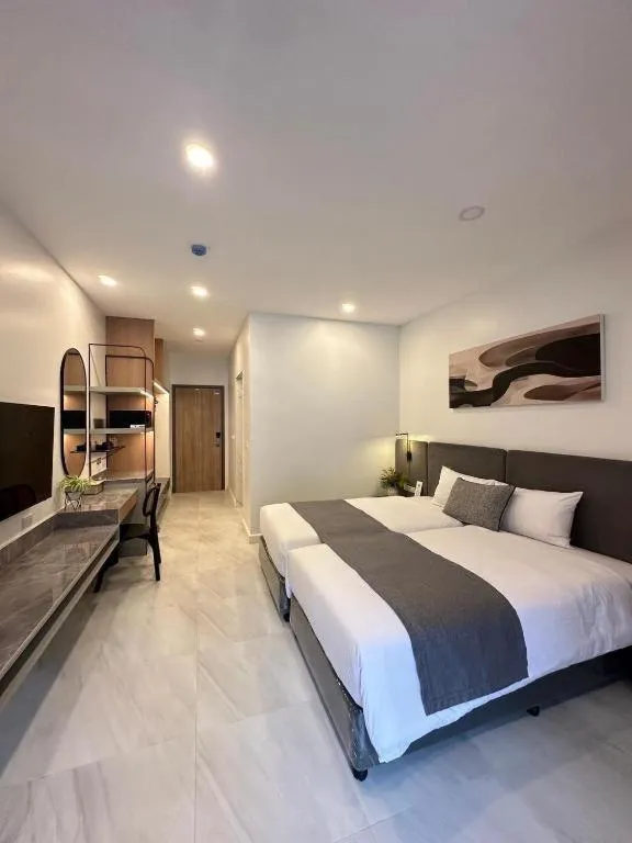 Bed in Royal Hills Golf Resort and Spa