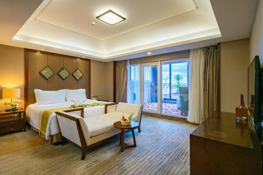 Bed in Ocean View Resort Yalong Bay