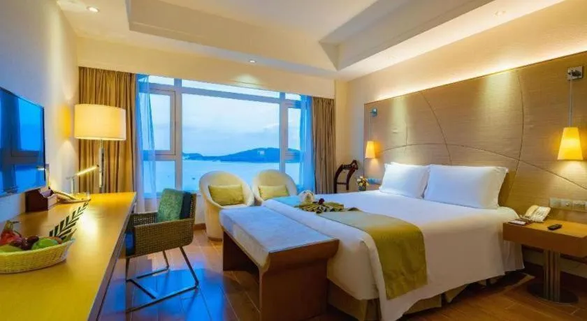 Bed in Ocean View Resort Yalong Bay