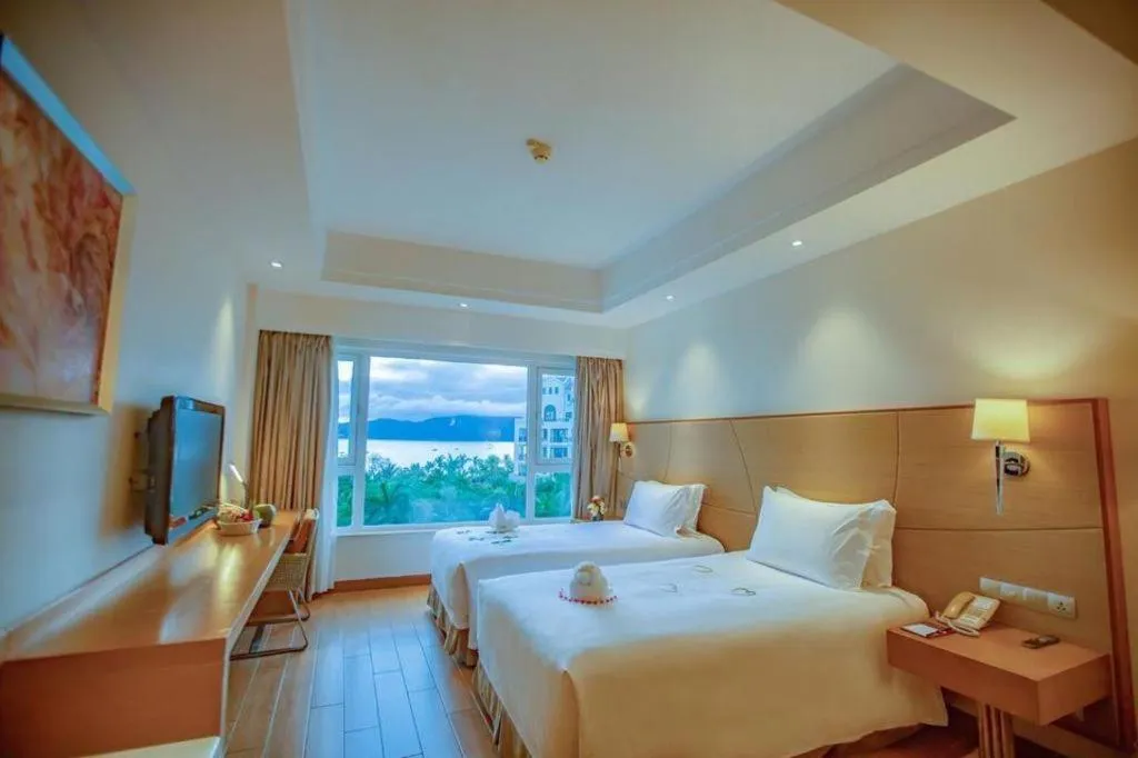Bed in Ocean View Resort Yalong Bay