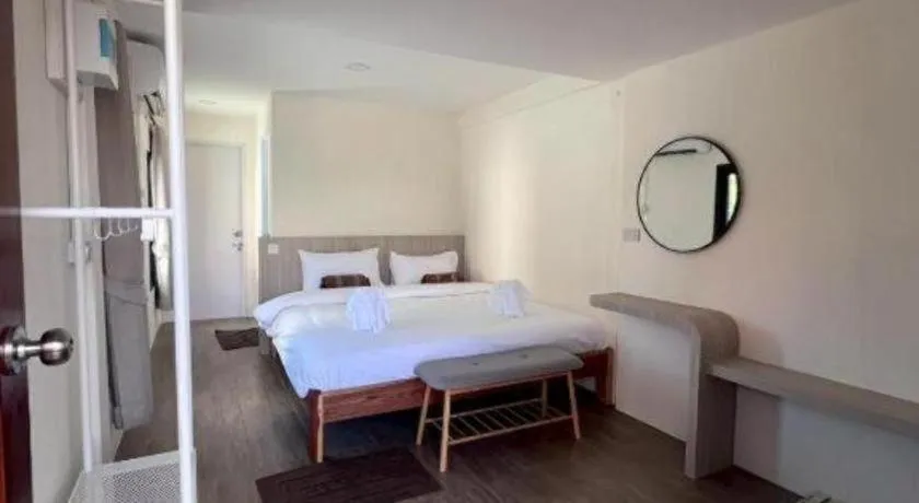 Bed in Baan Home Resort