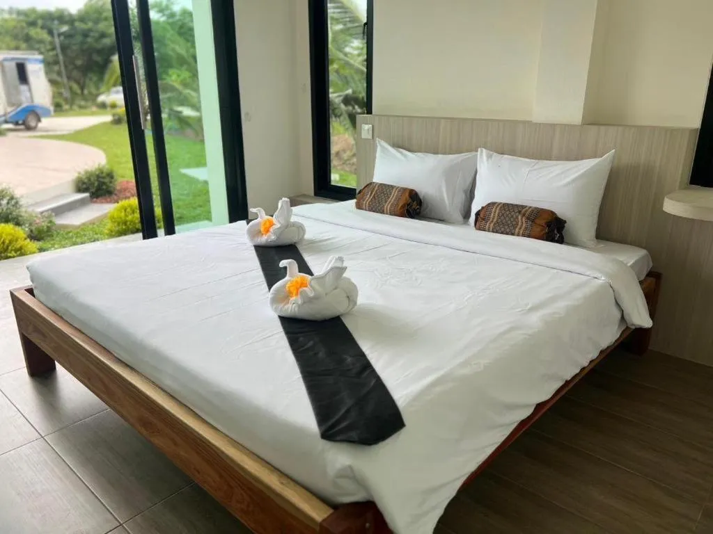 Bed in Baan Home Resort