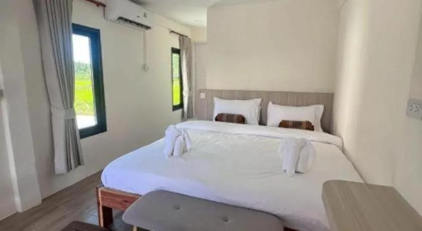 Bed in Baan Home Resort