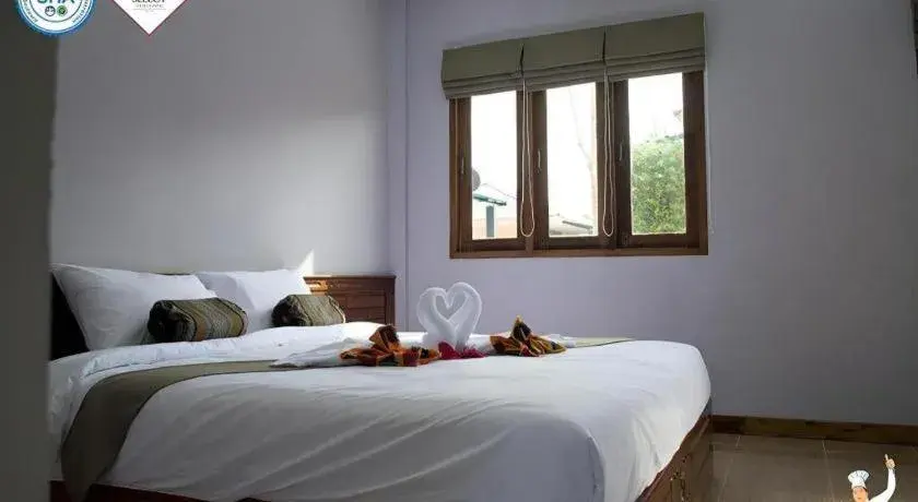 Bed in Baan Home Resort Bed in Baan Home Resort