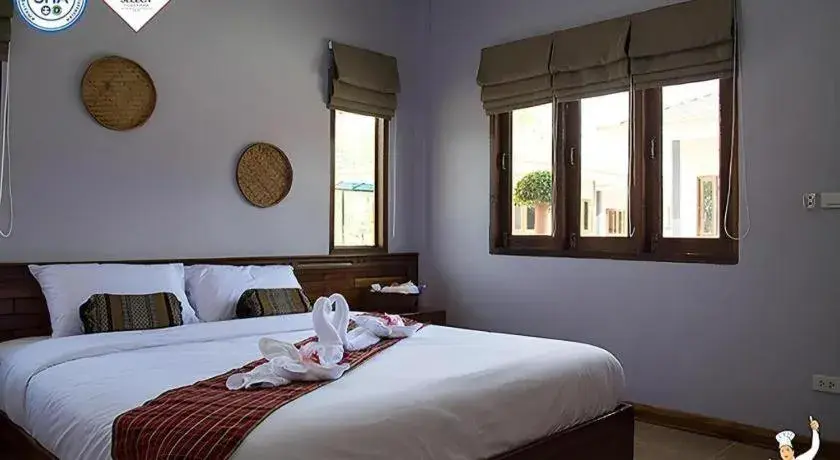 Bed in Baan Home Resort Bed in Baan Home Resort