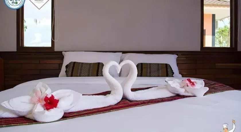 Bed in Baan Home Resort Bed in Baan Home Resort