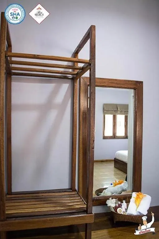 Bed in Baan Home Resort