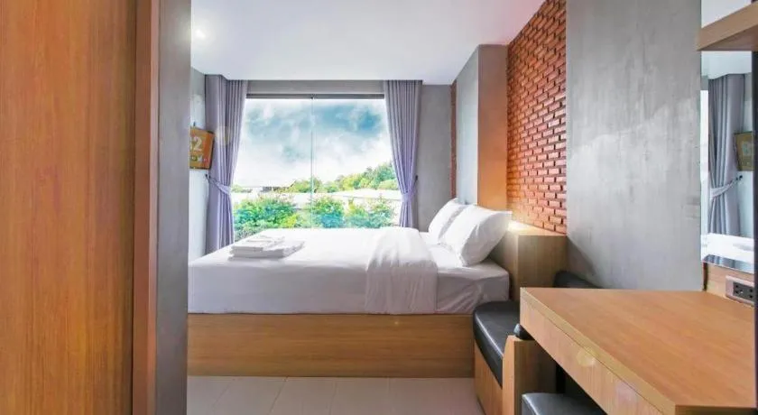 Bed in B2 Mukdahan Boutique and Budget Hotel