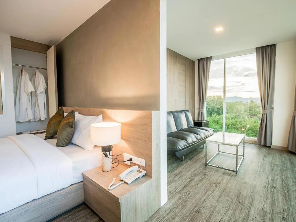 Bed in B2 Phrae Boutique and Budget Hotel