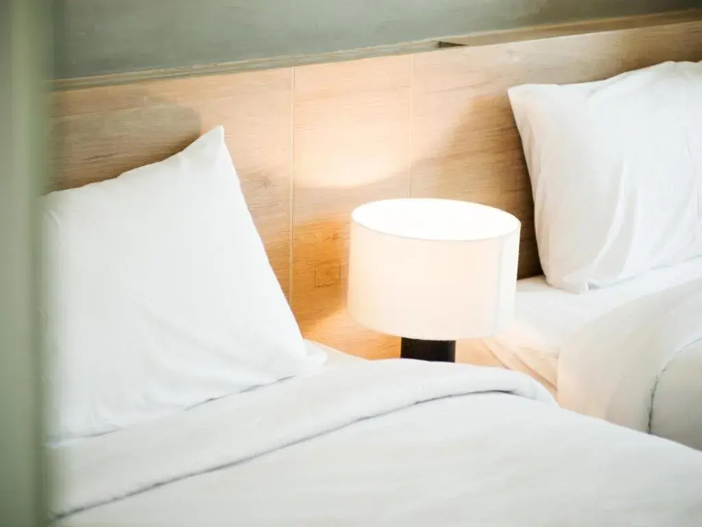 Bed in B2 Phrae Boutique and Budget Hotel Bed in B2 Phrae Boutique and Budget Hotel