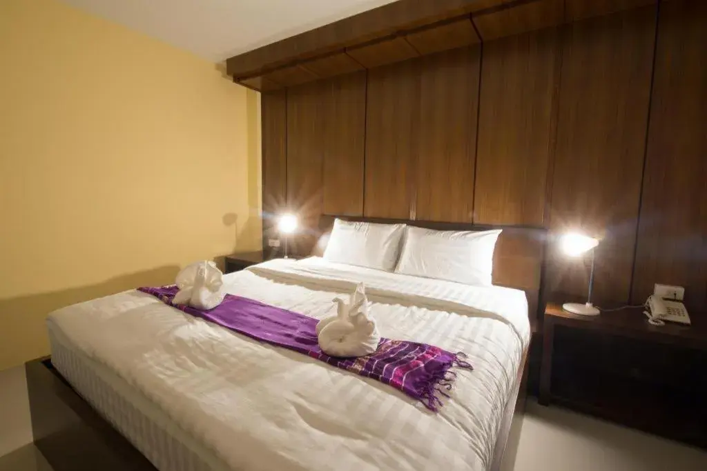 Bed in Bees Smile Hotel Bed in Bees Smile Hotel