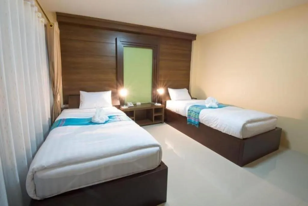 Bed in Bees Smile Hotel