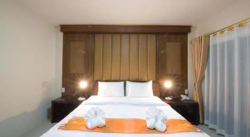 Bed in Bees Smile Hotel