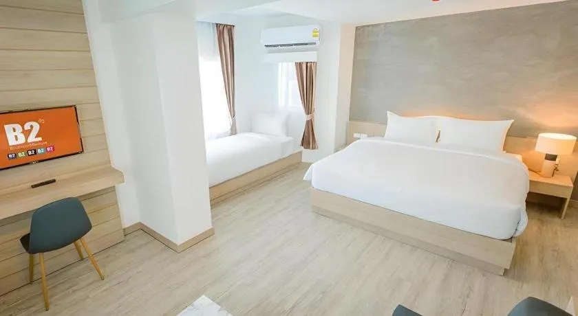 Bed in B2 Nakhonsawan Premier Hotel