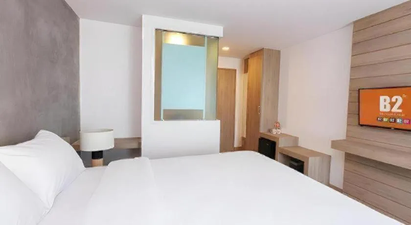 Bed in B2 Nakhonsawan Premier Hotel