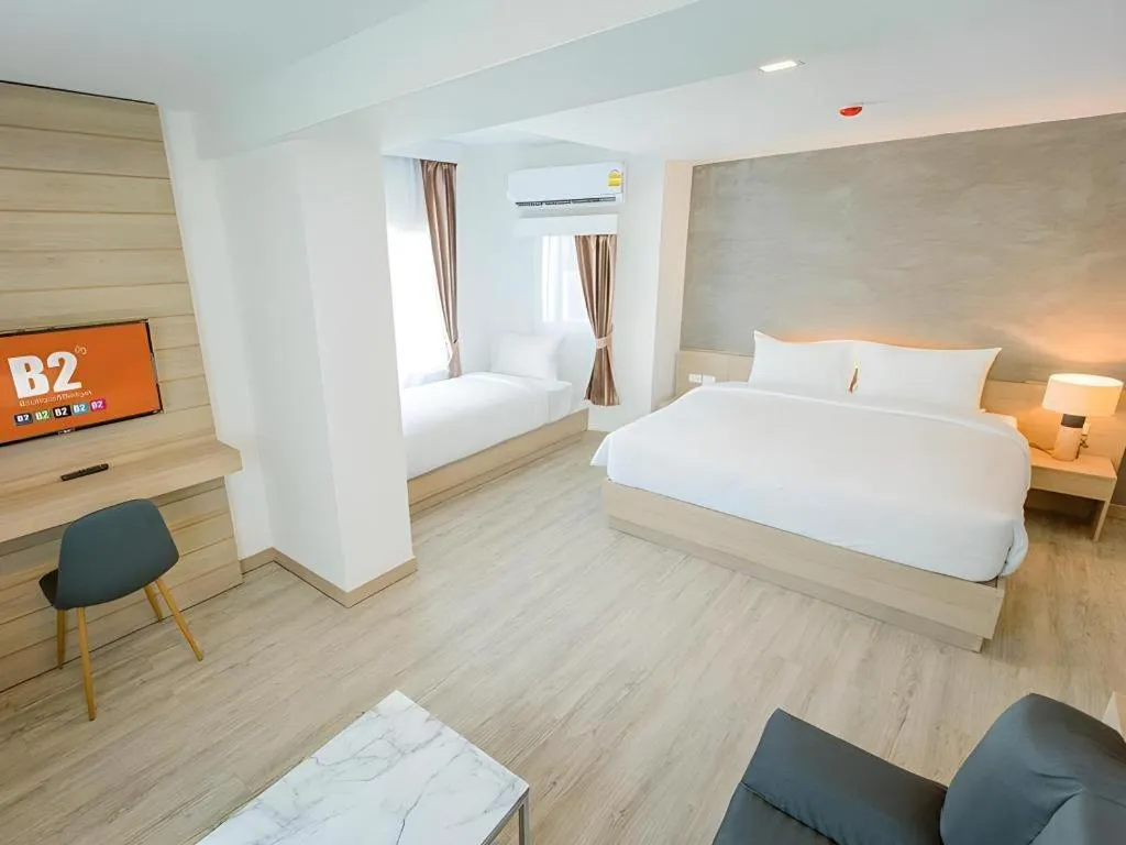 Bed in B2 Nakhonsawan Premier Hotel