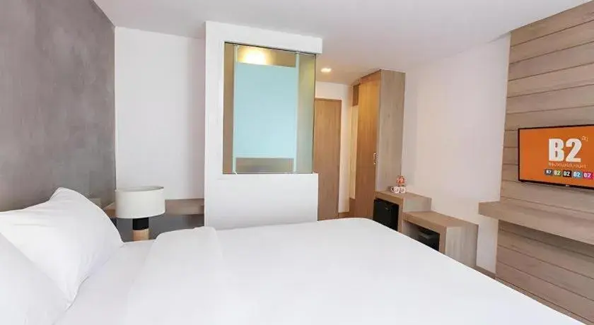 Bed in B2 Nakhonsawan Premier Hotel Bed in B2 Nakhonsawan Premier Hotel