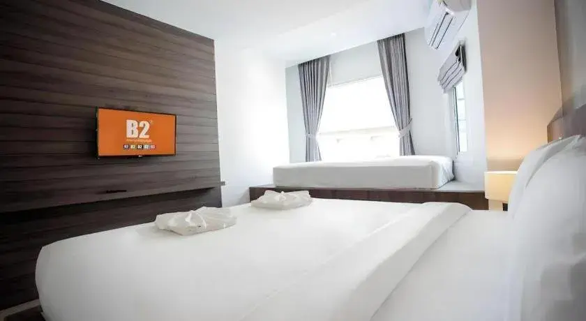 Bed in B2 Hat Yai Premier Hotel Bed in B2 Hat Yai Premier Hotel
