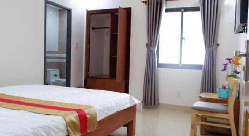 Bed in New Vung Tau Hotel