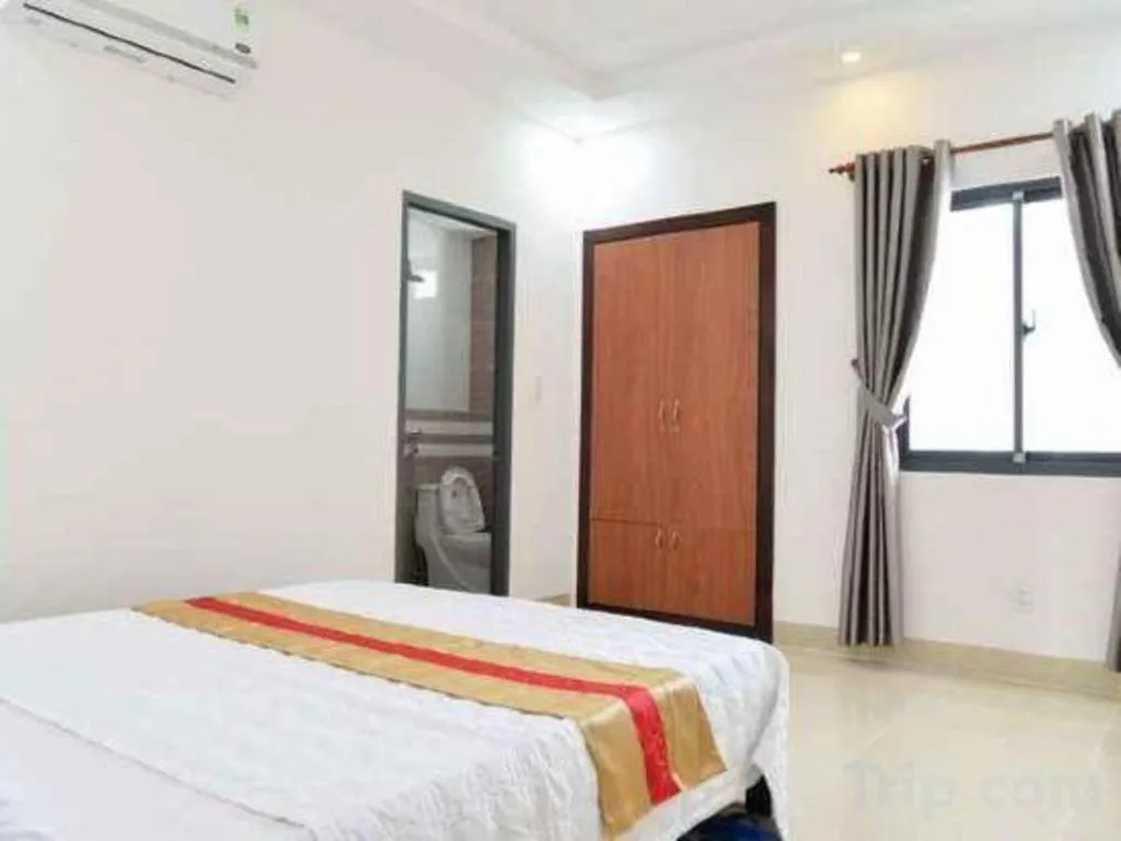 Bed in New Vung Tau Hotel