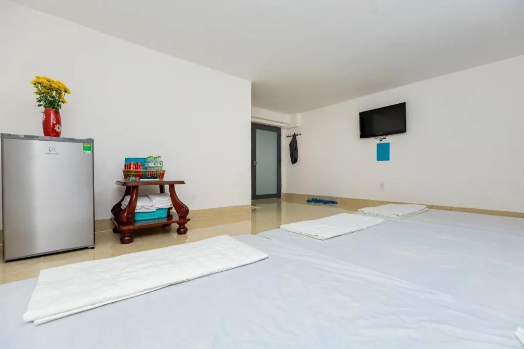 Bed in New Vung Tau Hotel