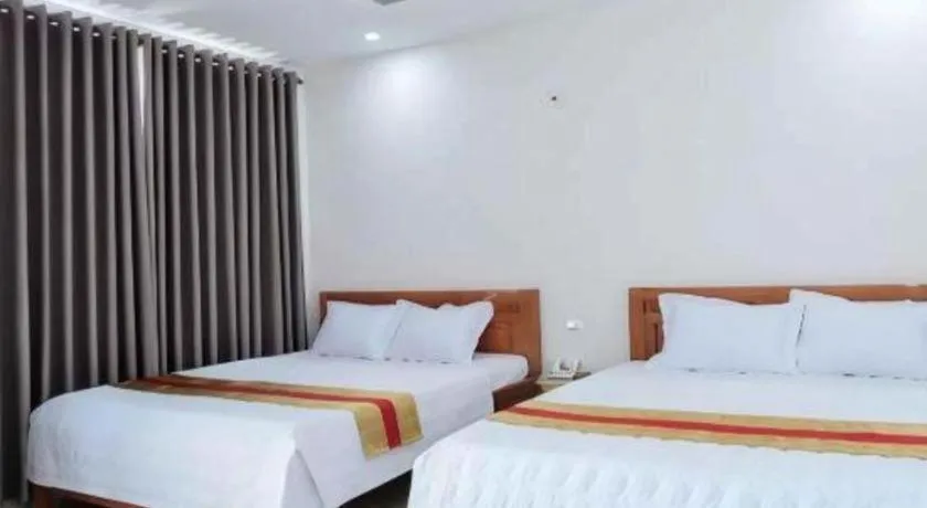 Bed in New Vung Tau Hotel