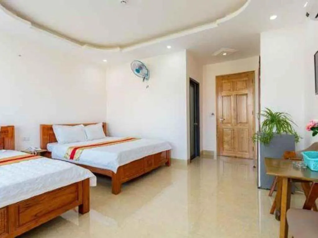 Bed in New Vung Tau Hotel