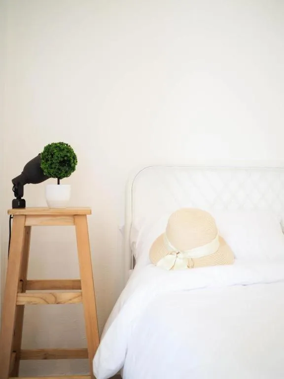 Bed in Unyak Room Ayutthaya