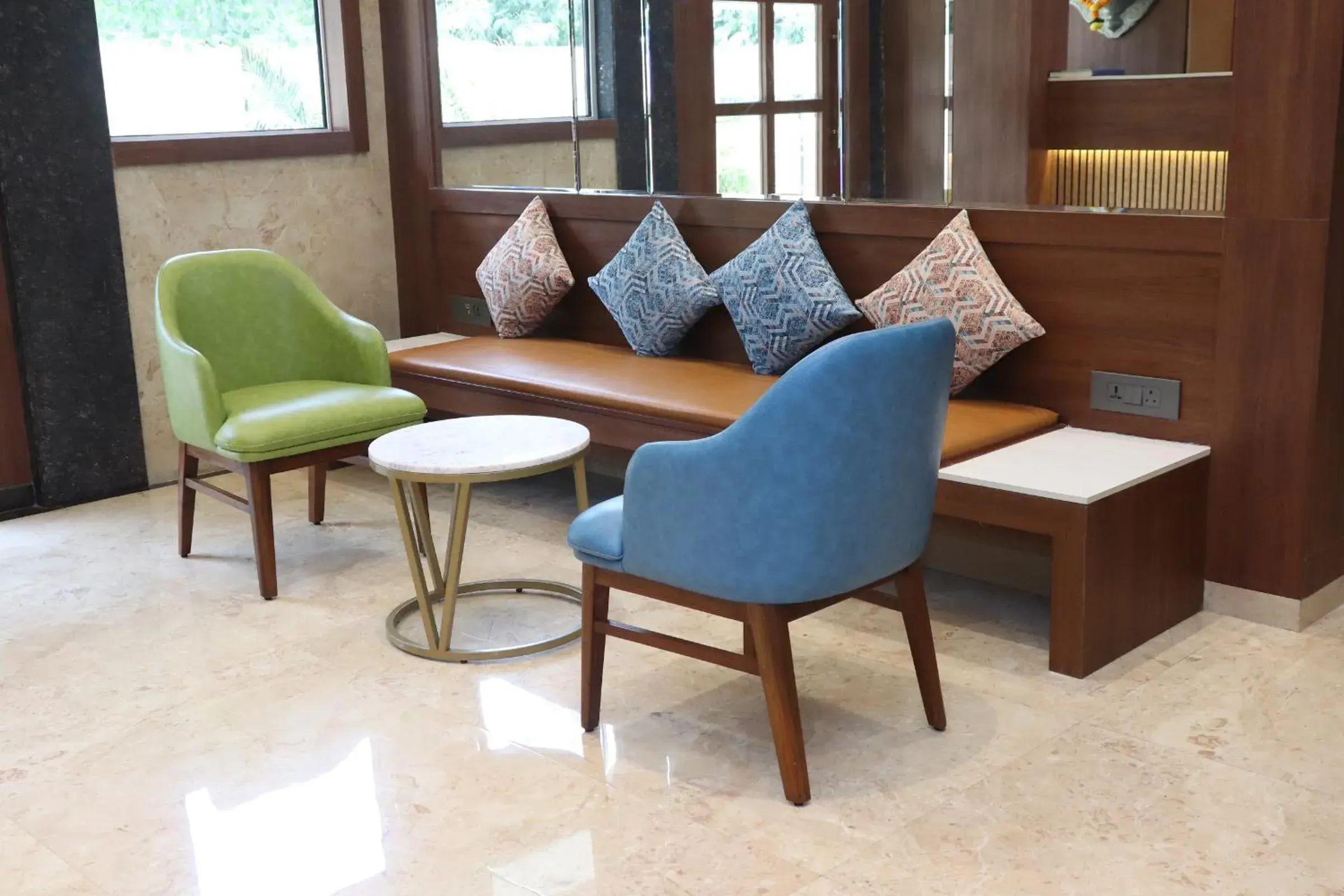 Lobby or reception in Hotel Golden Nest Thane Lobby or reception in Hotel Golden Nest Thane