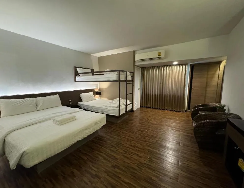 Bed in Leevana Hotel