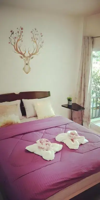 Bed in Baan Bhuriwat Kiriwong Bed in Baan Bhuriwat Kiriwong