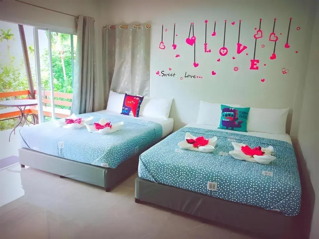 Bed in Baan Bhuriwat Kiriwong Bed in Baan Bhuriwat Kiriwong