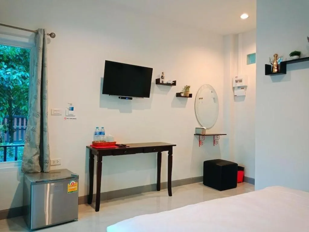 Bed in Baan Bhuriwat Kiriwong